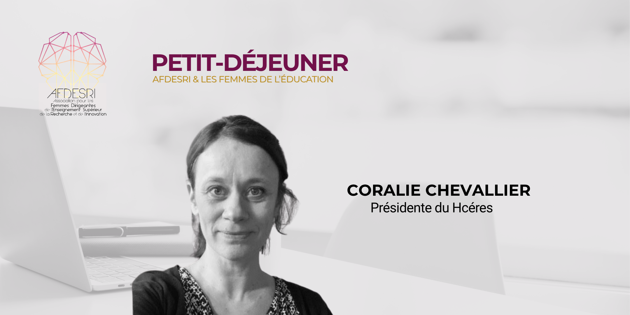 Petit-déjeuner du 14 octobre 2026 avec Coralie Chevallier, présidente du Hcéres